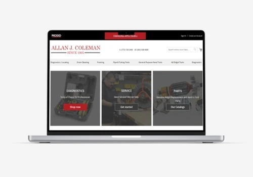 Allan J. Coleman - Site Migration to Magento 2