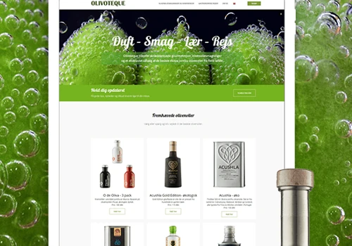 Integrated webshop solution