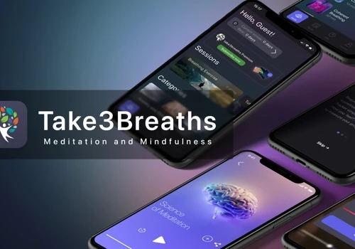 Take3Breaths - Guided Meditation App