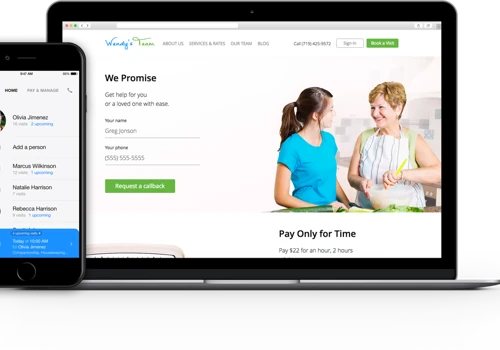 A scalable tech platform for a home care company