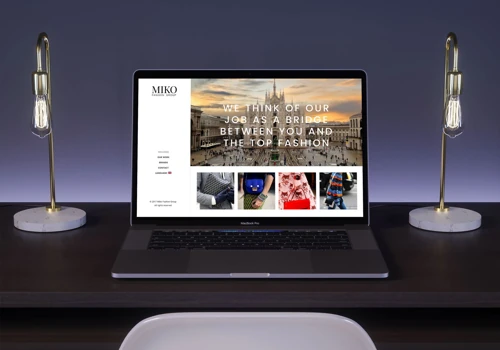 Branding and Website Design for Miko Fashion Group