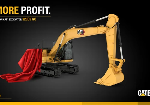 LAUNCH OF CAT 320D3 GC IN INDIA