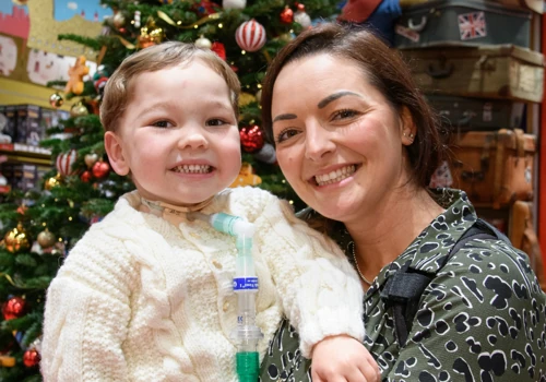 Driving donations for GOSHCC's Christmas Appeal