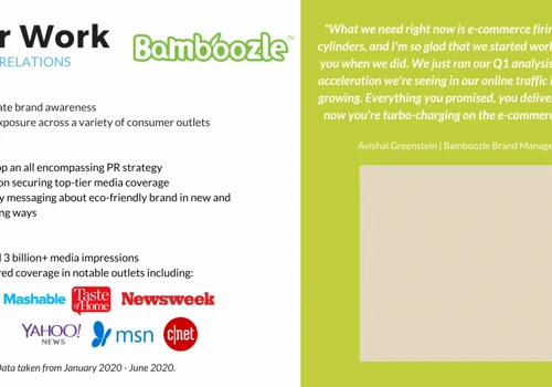 PR for Bamboozle