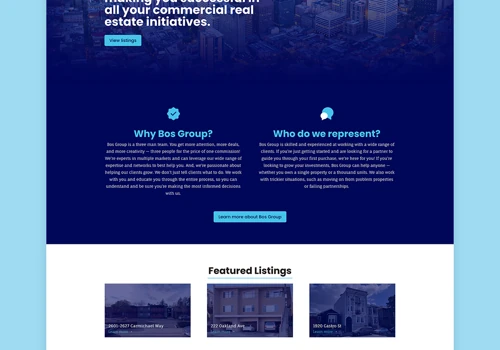 Bos Group Website