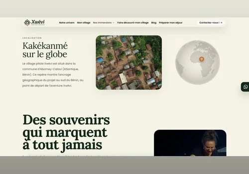 Immersive Website Design & Development for Xwévi