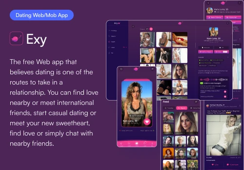 Dating Web & Mobile app