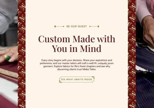 Meiko Tailor Website Design & Development