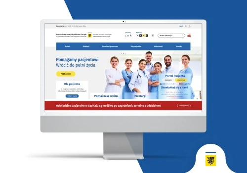 Web Page for the Stanisław Kryzan Hospital