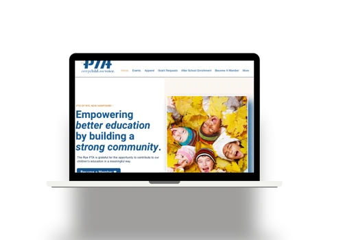 Rye PTA website design and build