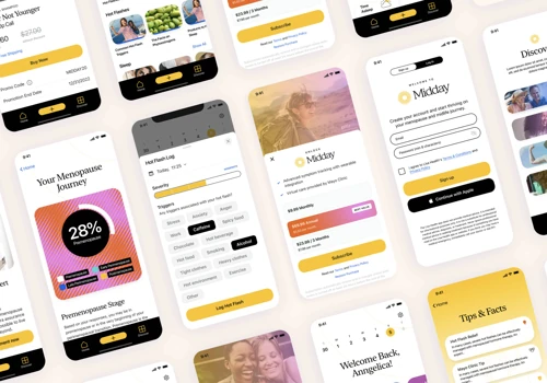 Midday Brand Identity and App Design