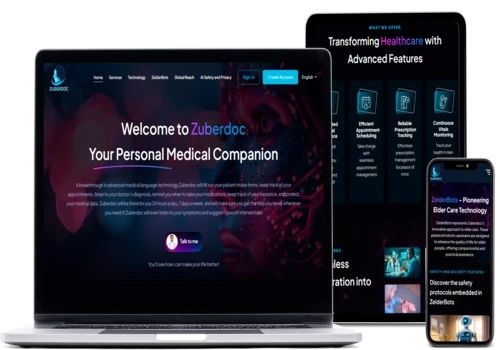 AI-Driven Healthcare Platform - Zuberdoc
