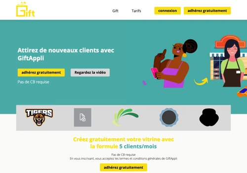 Website and mobile applications for French startup