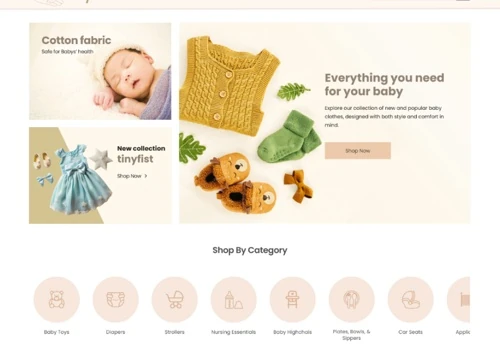 Website Development for Tiny Fist