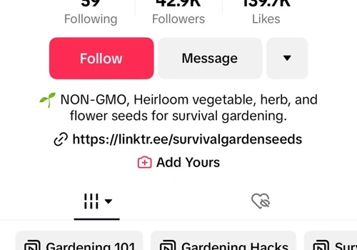 Viral content for global gardening brand