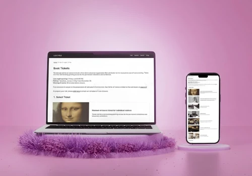 Redesign Louvre Museum Ticket Booking Website