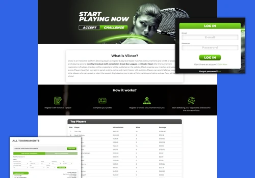 Web Design & Development for Viictor