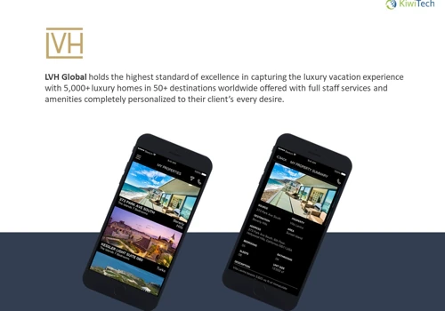 Hybrid platform for 5-star luxury vacation homes