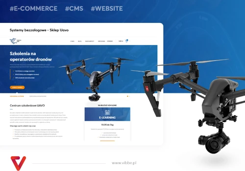 UAVO - Website with Online Store (PrestaShop)