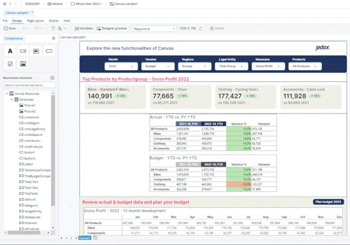Canvas Report Designer