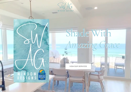Swag Window Design Website Redesign