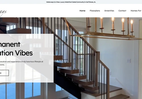 Waterways Subdivision Website Redesign