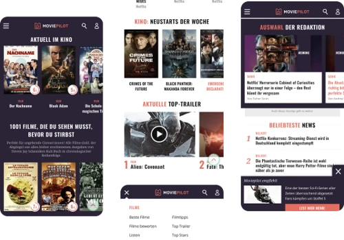 Fan-centric online magazine - similar to IMDB.com