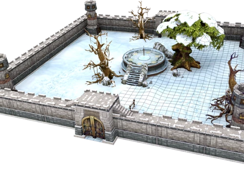 3D Game Environment Model Design