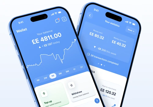 Wallet App. Product Design
