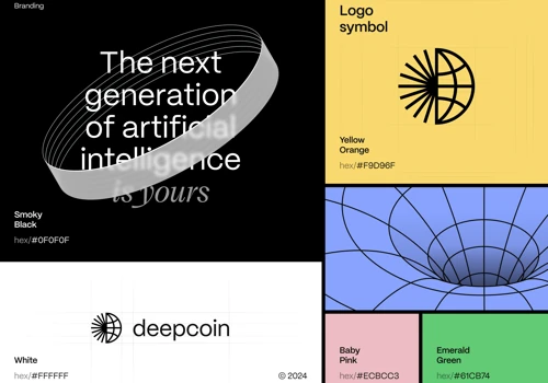 Deepcoin. Branding