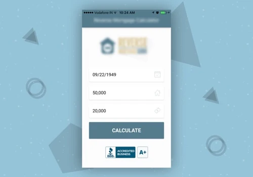 Reverse Mortgage Calculator Mobile App