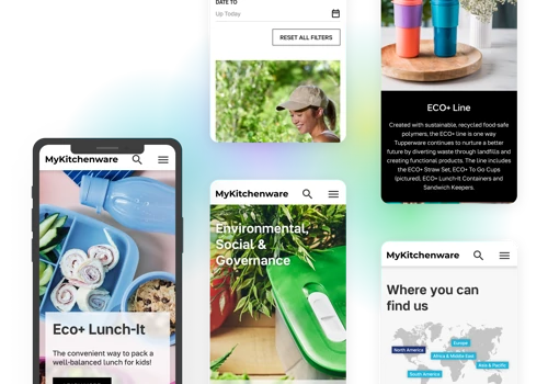 MyKitchenware Corporate Portal Redesign