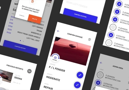Augmented Reality Damage Detection App