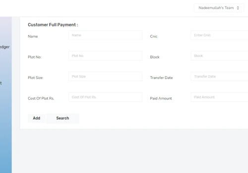 Custom management system