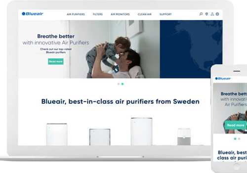 "BlueAir" Drupal E-commerce Project.