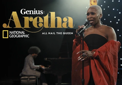 Cynthia Erivo in tribute to Aretha Franklin