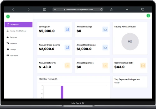 CommonCents - Personal Finance Management App