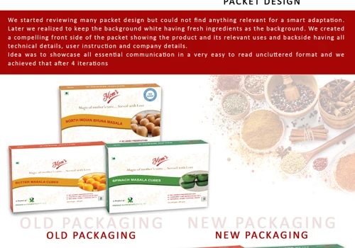 Branding solutions for MOM's Instacook Brand