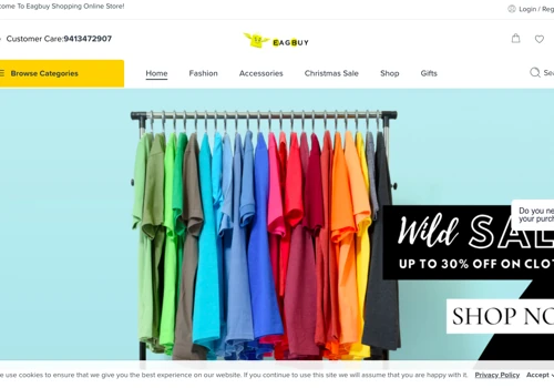 E-Commerce Website for Client