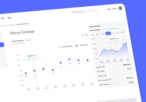 AI Fintech Platform┃Web App, B2C. Investing