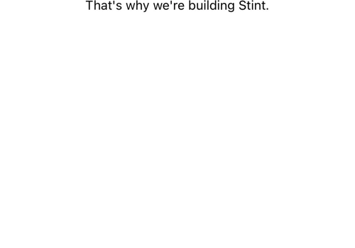 Stint