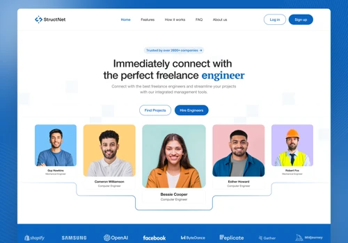 StructNet - Freelance Online Platform