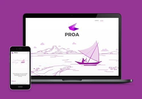 Website development and design - Proa.Insure