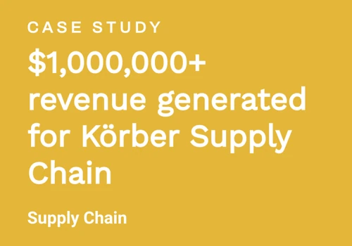 Case Study: Körber Supply Chain