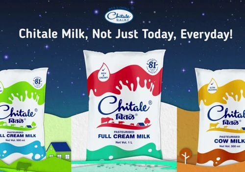 Product film of chitale dairy milk