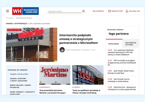 Wiadomości Handlowe - symfony-based news portal