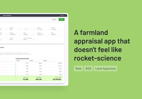 TerraceAg - A farmland valuation app