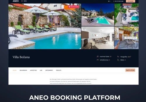 Aneo Booking platform