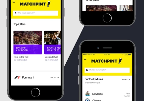 How we helped MatchPint change the way people watch sport