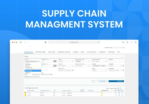 Supply chain management system